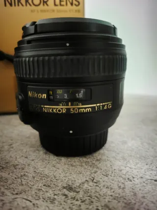 Objetivo Nikon AF-S NIKKOR 50mm f/1.4G