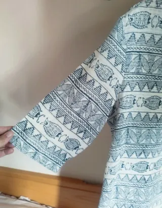 Vestido estampado Surkana