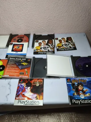 Lote Juegos PS1: Power Rangers, Ridge Racer, FIFA