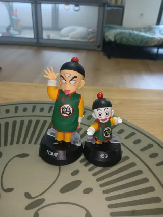 Figuras Dragon Ball Ten Shin Han y Chaoz Assemble