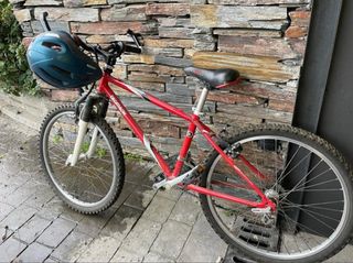 Bicicleta Decathlon Azul