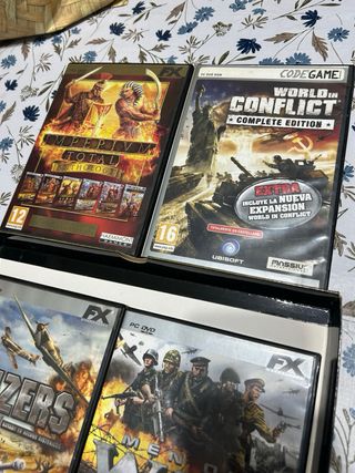 Lote 6 Juegos PC: Imperivm, Panzers, Tropico