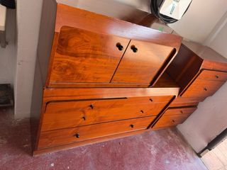 Conjunto Muebles Dormitorio Madera