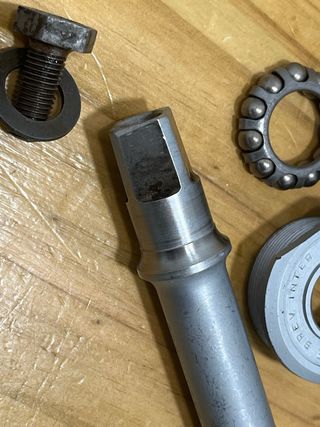 Eje pedalier Campagnolo Super Record 70-SS-120