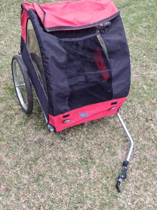 Remolque Bicicleta Dual 2 Niños o Mascotas
