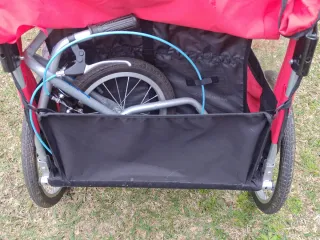 Remolque Bicicleta Dual 2 Niños o Mascotas