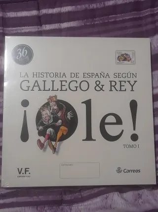 SELLOS HISTORIA DE ESPAÑA GALLEGO & REY TOMO I II