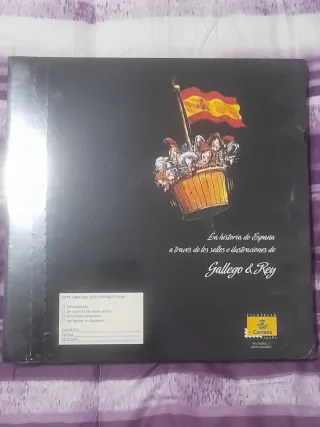 SELLOS HISTORIA DE ESPAÑA GALLEGO & REY TOMO I II