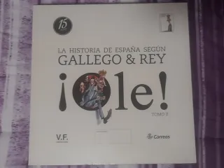 SELLOS HISTORIA DE ESPAÑA GALLEGO & REY TOMO I II