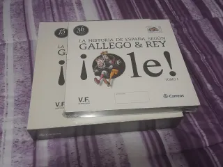 SELLOS HISTORIA DE ESPAÑA GALLEGO & REY TOMO I II