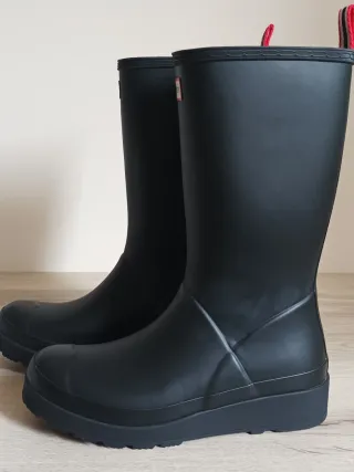 Botas de agua Hunter negras