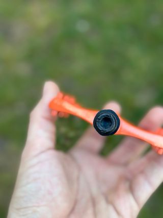 Pack Pedales y Puños Bicicleta Naranja