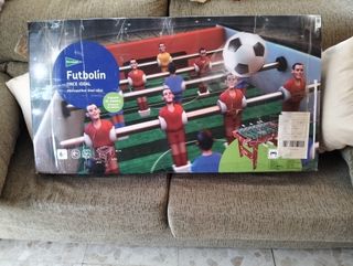 Futbolín de madera
