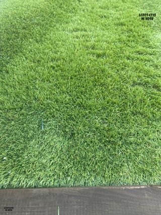 Cesped artificial reciclado