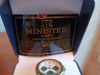 Reloj Minister Oro y Plata