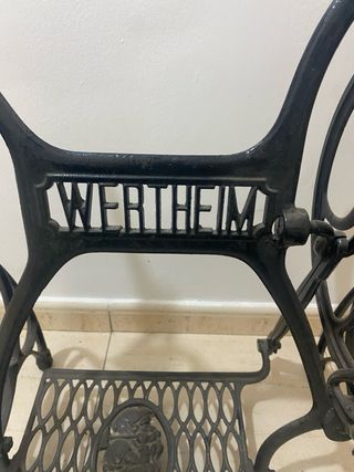 Pies maquina de coser forja