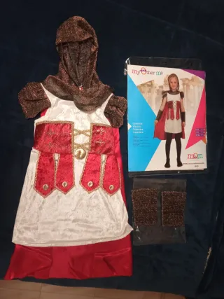 Disfraz Guerrera Medieval 5-6 años