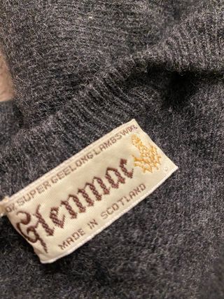 Maglione Bramante 100% Lana d'Agnello Grigio M