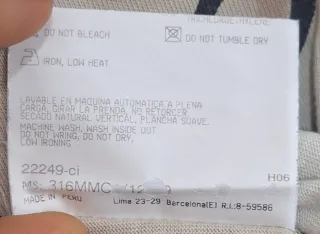 Camiseta Thomas Burberry Talla L Beige y2k