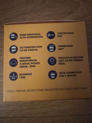 Baliza de emergencia homologada sin estrenar