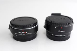 Canon EOS M50+3 Opticas+2 Adaptadores+4Carga+6Bat