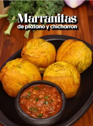 Marranitas Colombianas y Maduros Aborrajados..