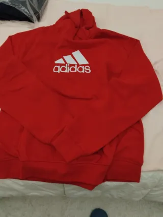 Sudadera Adidas Roja Talla XL