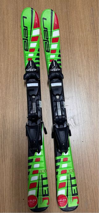 Pack completo esquies Elan U-Flex con fijaciones