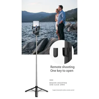 Palo Selfie Trípode Apokin A32 80CM Bluetooth