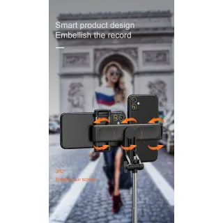 Palo Selfie Trípode Apokin A32 80CM Bluetooth