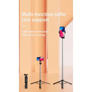 Palo Selfie Trípode Apokin A32 80CM Bluetooth