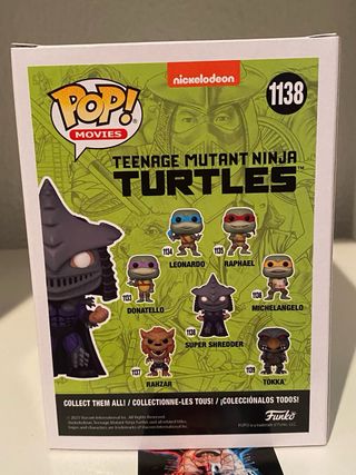 Funko Pop! Super Shredder 1138 TMNT or1
