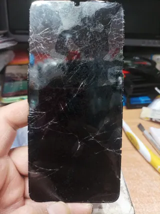 Pantalla Redmi 9T Rota y poco M3.