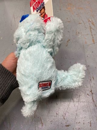 KONG Cozie Cão Pelúcia Azul