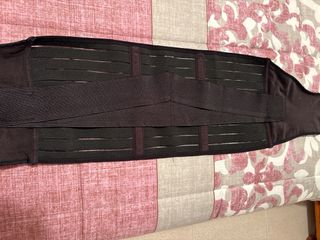 Faja Lumbar Talla 44-46 Negra ajustable