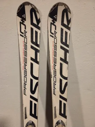Esquís Fischer 165cm gama alta