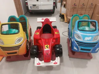 Cochecito infantil a monedas