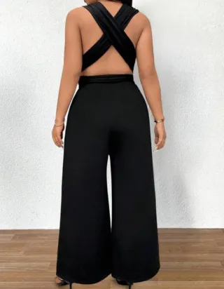 Tuta intera nera multiposizione