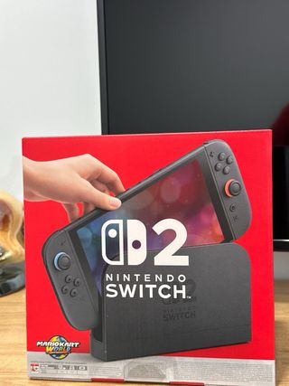 Nintendo Switch + Mario Kart World precintado
