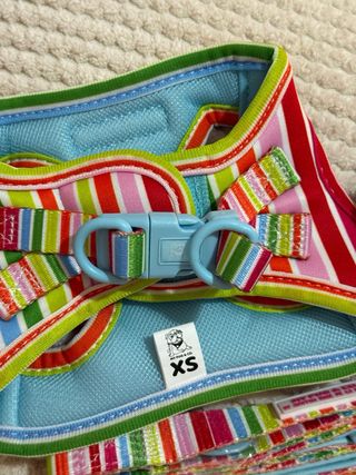 Conjunto arnés, correa y porta bolsas MY PUG & CO.