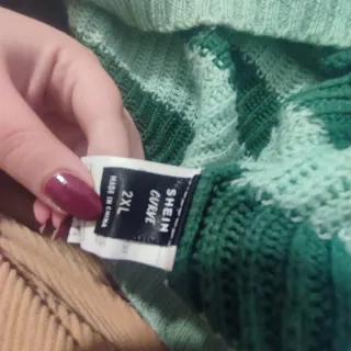 Jersey de rayas verdes ( SHEIN)