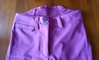 Pantalón esquí mujer rosa Wedze T38