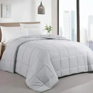 Edredón Cama Acolchado para camas 135/160 gris