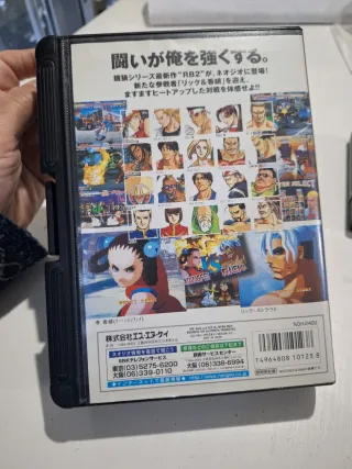Neo Geo aes RB2: The Newcomers Jap Real bout 2