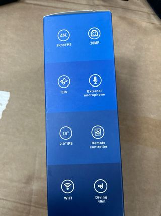 Cámara Deportiva 4K EIS WiFi LeadEdge#101235