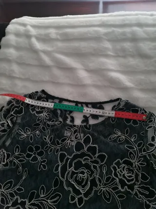 Vestido fiesta azul talla 46