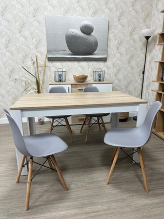 Mesa Comedor con 4 Sillas en Oferta