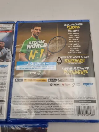 Lote 3 Juegos PS5: FC 25, Tiebreak, Madden 23