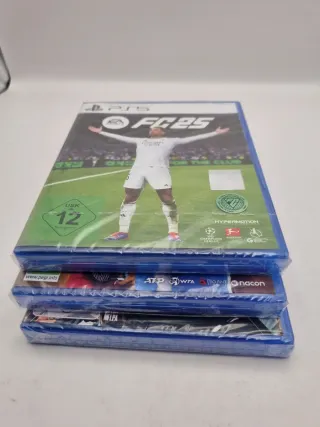 Lote 3 Juegos PS5: FC 25, Tiebreak, Madden 23
