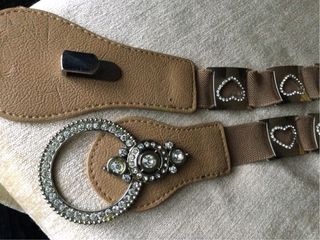 Cintura elastica con strass